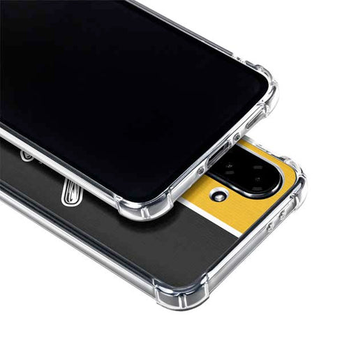 MLB Pittsburgh Pirates Split Galaxy A36 5G Clear Case