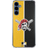 MLB Pittsburgh Pirates Split Galaxy A55 5G Clear Case