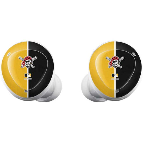 MLB Pittsburgh Pirates Split Galaxy Buds Plus Skin