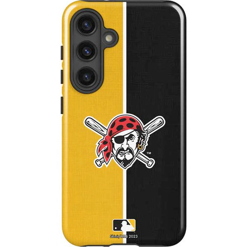 MLB Pittsburgh Pirates Split Galaxy S25 Impact Case