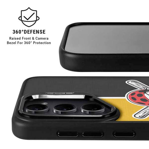 MLB Pittsburgh Pirates Split Galaxy S25 Kickstand Case