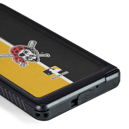 MLB Pittsburgh Pirates Split Galaxy S24 Ultra Waterproof Case