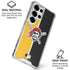 MLB Pittsburgh Pirates Split Galaxy S25 Ultra Clear Case