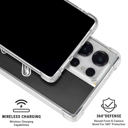 MLB Pittsburgh Pirates Split Galaxy S26 Ultra Clear Case