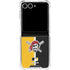 MLB Pittsburgh Pirates Split Galaxy Z Flip7 Clear Case