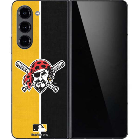 MLB Pittsburgh Pirates Split Galaxy Z Fold5 5G Skin