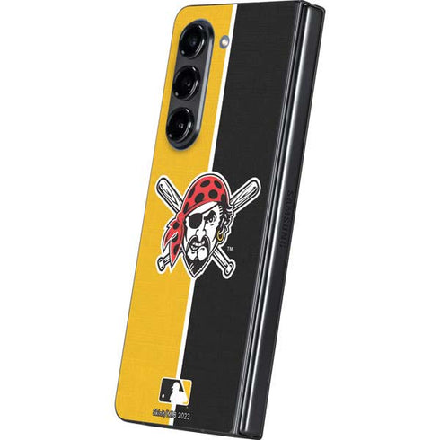 MLB Pittsburgh Pirates Split Galaxy Z Fold5 5G Skin