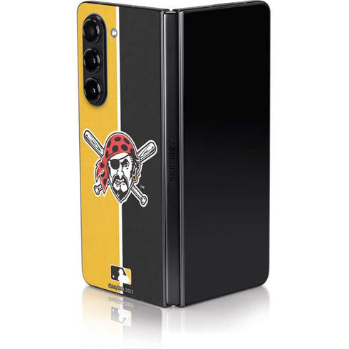 MLB Pittsburgh Pirates Split Galaxy Z Fold5 5G Skin
