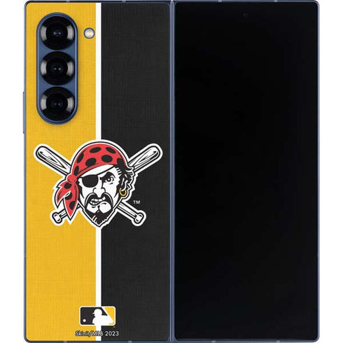 MLB Pittsburgh Pirates Split Galaxy Z Fold6 Skin