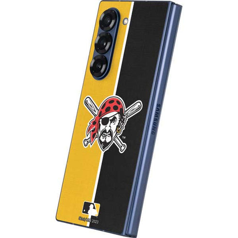 MLB Pittsburgh Pirates Split Galaxy Z Fold6 Skin