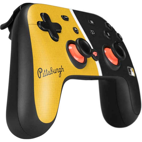 MLB Pittsburgh Pirates Split Google Stadia Controller Skin
