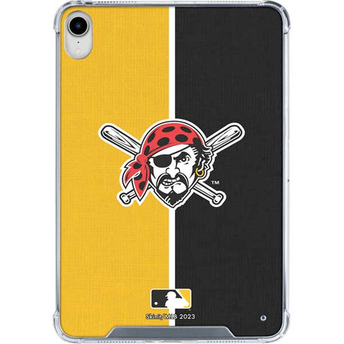 MLB Pittsburgh Pirates Split iPad 11th Gen (2025) Clear Case