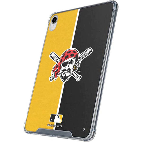 MLB Pittsburgh Pirates Split iPad 11th Gen (2025) Clear Case