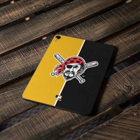 MLB Pittsburgh Pirates Split Apple iPad Pro Skin
