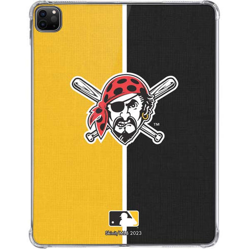 MLB Pittsburgh Pirates Split iPad Pro 11in (2024) Clear Case
