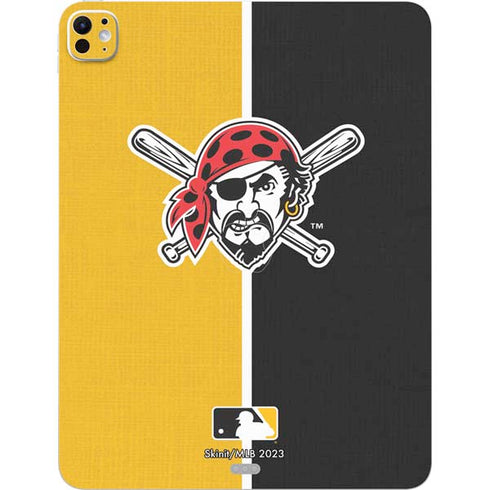 MLB Pittsburgh Pirates Split iPad Pro 13in M4 (2024) Skin