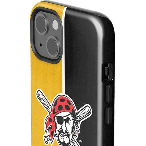 MLB Pittsburgh Pirates Split iPhone 15 Impact Case