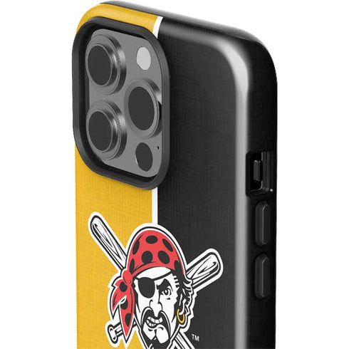 MLB Pittsburgh Pirates Split iPhone 15 Pro Impact Case