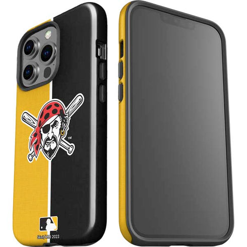 MLB Pittsburgh Pirates Split iPhone 15 Pro Impact Case