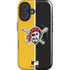 MLB Pittsburgh Pirates Split iPhone 16 Magsafe Impact Case