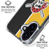 MLB Pittsburgh Pirates Split iPhone 16 Plus Clear Case
