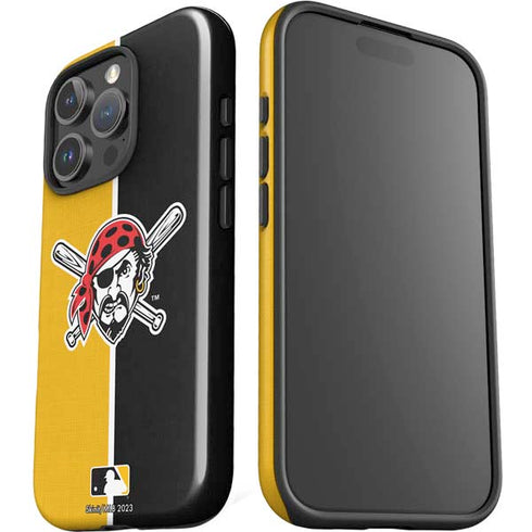 MLB Pittsburgh Pirates Split iPhone 16 Pro Impact Case