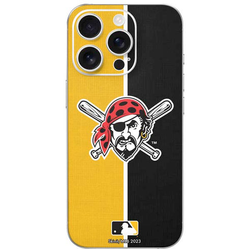 MLB Pittsburgh Pirates Split iPhone 16 Pro Skin