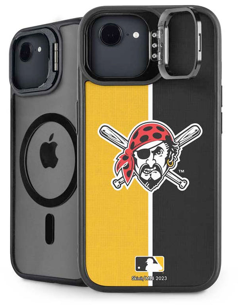 MLB Pittsburgh Pirates Split iPhone 16e Kickstand Case