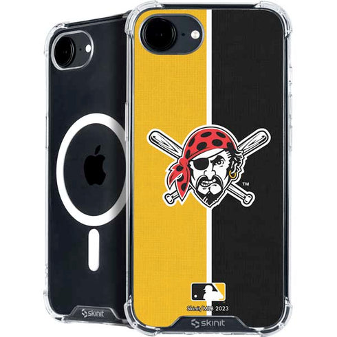 MLB Pittsburgh Pirates Split iPhone 16e MagSafe Case