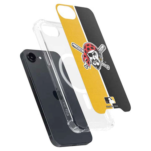 MLB Pittsburgh Pirates Split iPhone 16e MagSafe Case