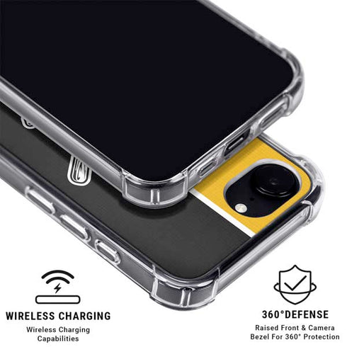 MLB Pittsburgh Pirates Split iPhone 16e MagSafe Case