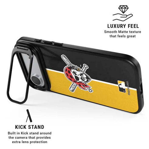 MLB Pittsburgh Pirates Split iPhone 17 Air Kickstand Case