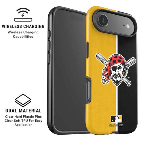 MLB Pittsburgh Pirates Split iPhone 17 Air Magsafe Impact Case
