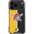 MLB Pittsburgh Pirates Split iPhone 17 Pro Max Clear Case