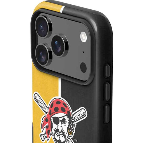 MLB Pittsburgh Pirates Split iPhone 17 Pro Max Impact Case