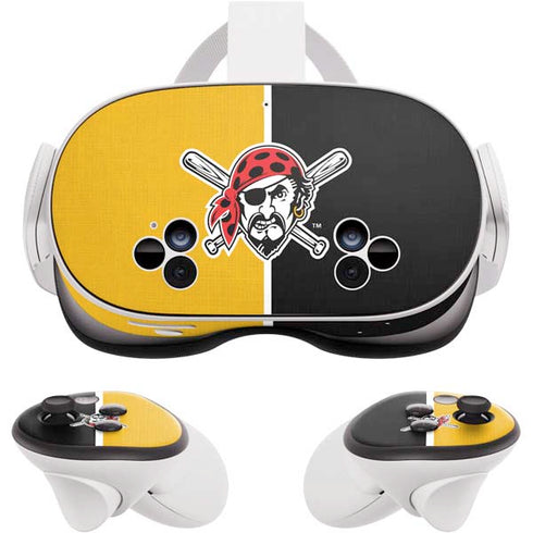MLB Pittsburgh Pirates Split Meta Quest 3S Skin