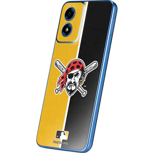 MLB Pittsburgh Pirates Split Moto G Play 4G (2024) Skin