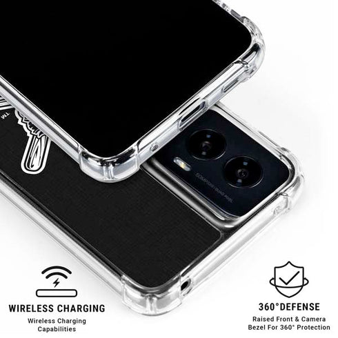 MLB Pittsburgh Pirates Split Moto G Power 5G (2024) Clear Case