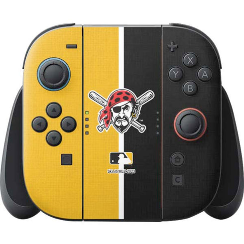 MLB Pittsburgh Pirates Split Nintendo Skins