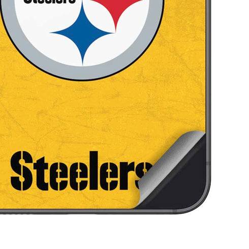 NFL Pittsburgh Steelers - Alternate Distressed Galaxy A16 5G Skin