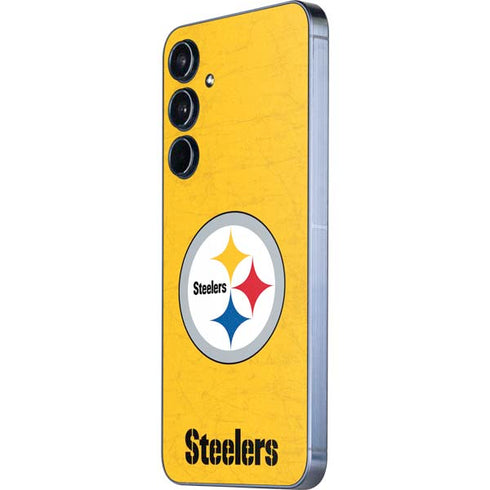 NFL Pittsburgh Steelers - Alternate Distressed Galaxy A35 5G Skin