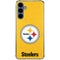 NFL Pittsburgh Steelers - Alternate Distressed Galaxy A55 5G Clear Case