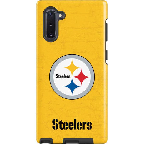NFL Pittsburgh Steelers - Alternate Distressed Galaxy Note 10 Pro Case