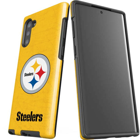 NFL Pittsburgh Steelers - Alternate Distressed Galaxy Note 10 Pro Case