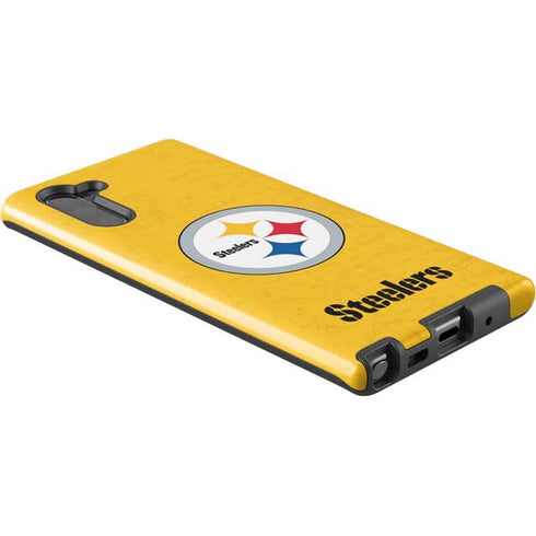 NFL Pittsburgh Steelers - Alternate Distressed Galaxy Note 10 Pro Case