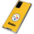 NFL Pittsburgh Steelers - Alternate Distressed Galaxy Note20 5G Clear Case
