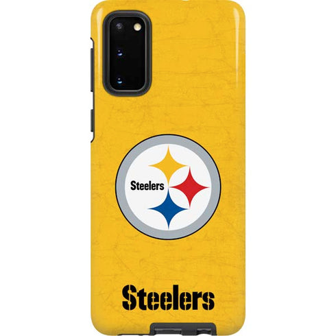 NFL Pittsburgh Steelers - Alternate Distressed Galaxy S20 Pro Case