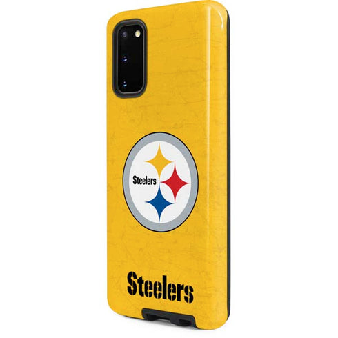 NFL Pittsburgh Steelers - Alternate Distressed Galaxy S20 Pro Case