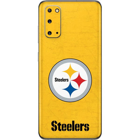 NFL Pittsburgh Steelers - Alternate Distressed Galaxy S20 Skin
