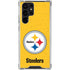 NFL Pittsburgh Steelers - Alternate Distressed Galaxy S23 Ultra Clear Case